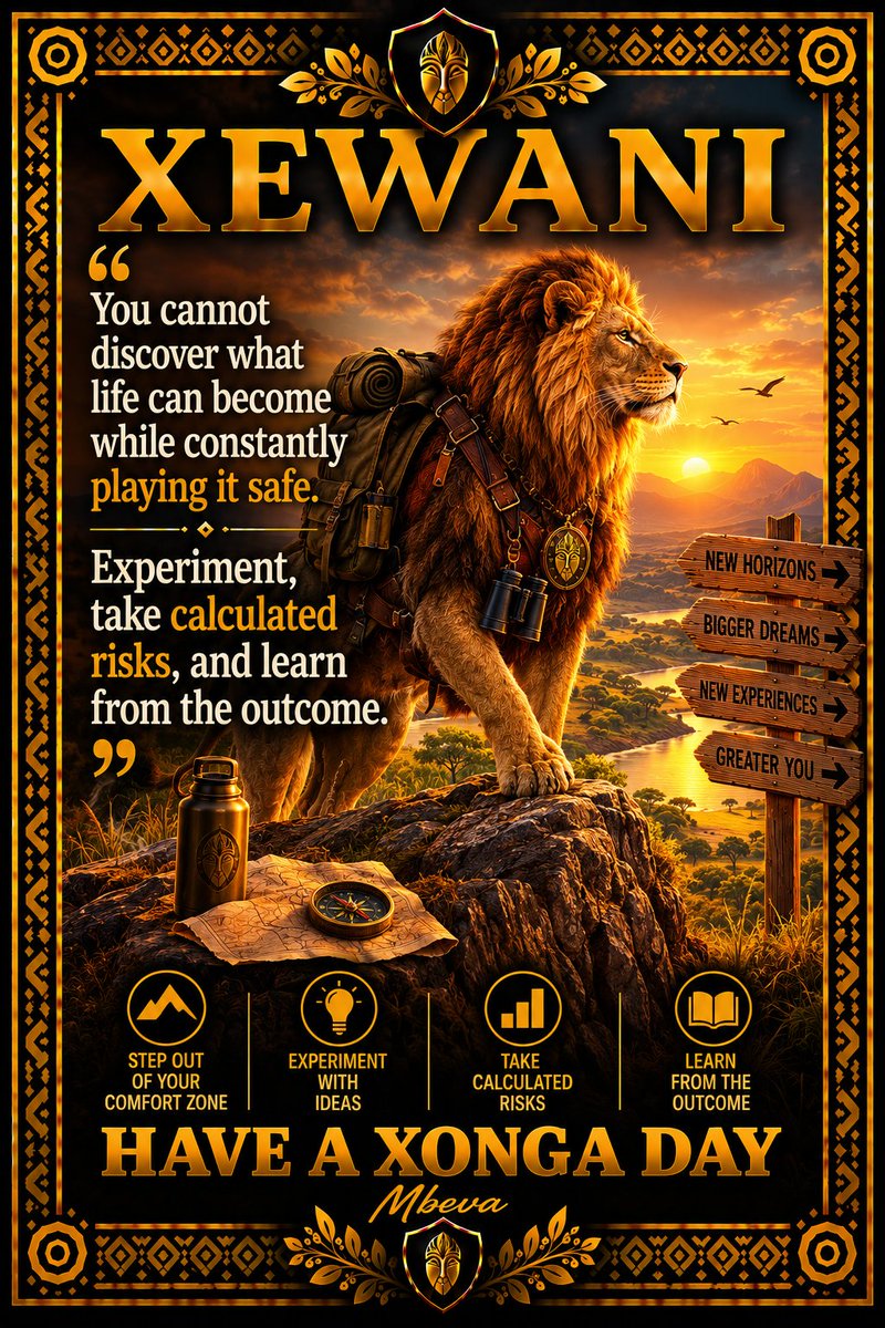 RooibosDj's tweet photo. You cannot discover what life can become while constantly playing it safe....#tuesdayvibe #tuesdaymotivations #TuesdayFeeling #Tuesday #TuesdayMotivaton #TuesdayBlessings #tuesdaythought https://t.co/HkuboO3pM7
