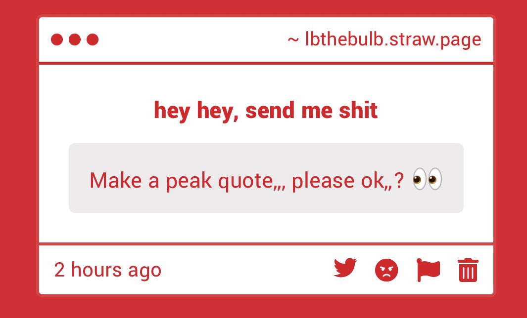 BurningBulbb's tweet photo. like a reference to something? uhh...

"maybe she loves me. she loves music. my music. my song." https://t.co/lidkPOgjVw