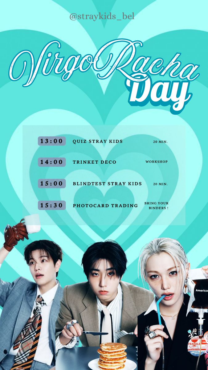 kooky__official's tweet photo. [📣 Belgium Cafe Info]
🔗https://t.co/gxbqoxpJeh

Happy Birthday #StrayKids #SEUNGMIN #HAN #FELIX !!
#스트레이키즈 #승민 #한 #필릭스  BDay Cafe event was held in Belgium!

🗓️ Sep 26-27
 ⏰ 12-5pm
📍Coco Tea Brussels

#KookyCafe #KookyCafe_Sep 
@StrayKidsBEL