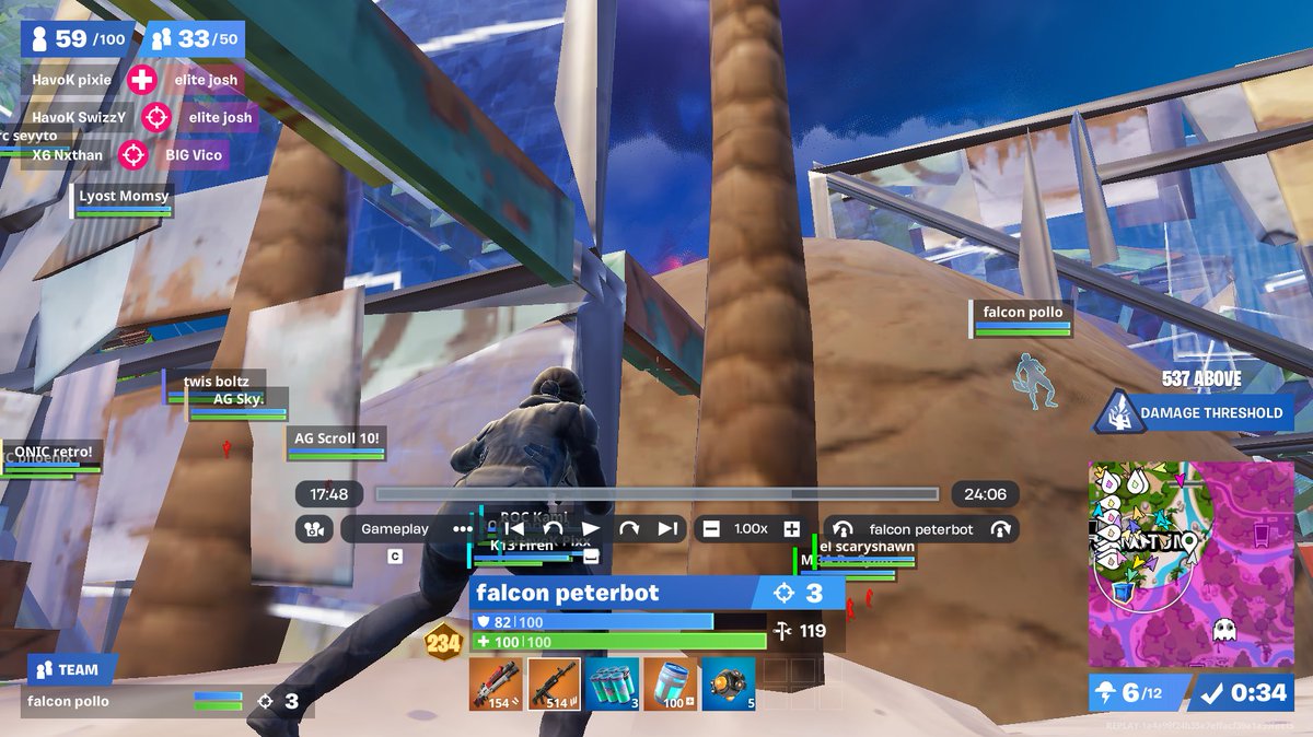 lixgthy's tweet photo. y'all should be happy they split up and its not duos anymore and no more peter igl. im not saying they did terrible from triple con but cap cap cap in 6th zone max surge max heals max mobility and they get 18th this game. this could've and should've been a win with 10+ kills https://t.co/FffbcCWGuo