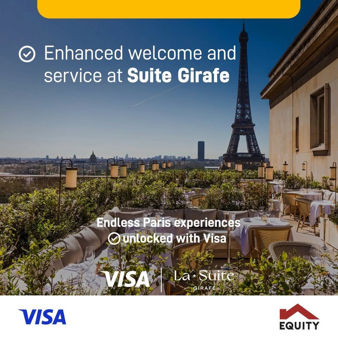 kisiifm_digital's tweet photo. Egokie kera engaki ime ya Paris. Buna okwenyorera endagera korwa Cozy Cafe's ase enchera yabene marogoba. Egokerie obuya bwe'ndagere engiya
Nabo ogoakana ne card yao ende yonsi ya Equity Visa
#PayWithVisa #KeEquitybank Equity Bank Kenya https://t.co/Zlb5Yr0tMP