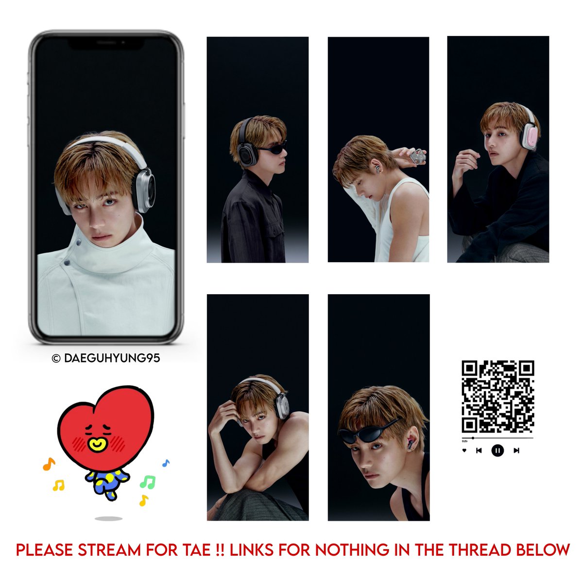 daeguhyung95's tweet photo. #TAEHYUNG for NOTHING Wallpaper - thread 

NOTHING GLOBAL AMBASSADOR V #VxNOTHING https://t.co/tLAFDUaKCV
