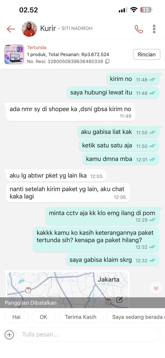 KapudS640's tweet photo. DRIVER MALING‼️

Siapa pun yang kenal sama orang ini, tolong kasih info ke gue. Gue cuma butuh itikad baik dari dia karena Lenovo IdeaPad gue sampai sekarang dibawa dan nggak dikembalikan dengan alasan yang menurut gue nggak masuk akal. https://t.co/lAtXgGmTPN
