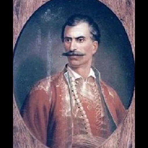 TheGreekPatriot's tweet photo. Γεωργάκης Ολύμπιος - (1772 - Σεπτέμβριος 1821).
Από Λιβάδι, νομού Λάρισας, ήταν αρματολός, αγωνιστής & ηγέτης της Ελληνικής Επανάστασης του 1821 στη Μολδοβλαχία.
#Olympios #Livadi #Thessaly #Macedonia #Moldavia #Wallachia #Revolution #Greece #Greek #Orthodox #Hellas #Hellenism. https://t.co/n7QIYIO1uu