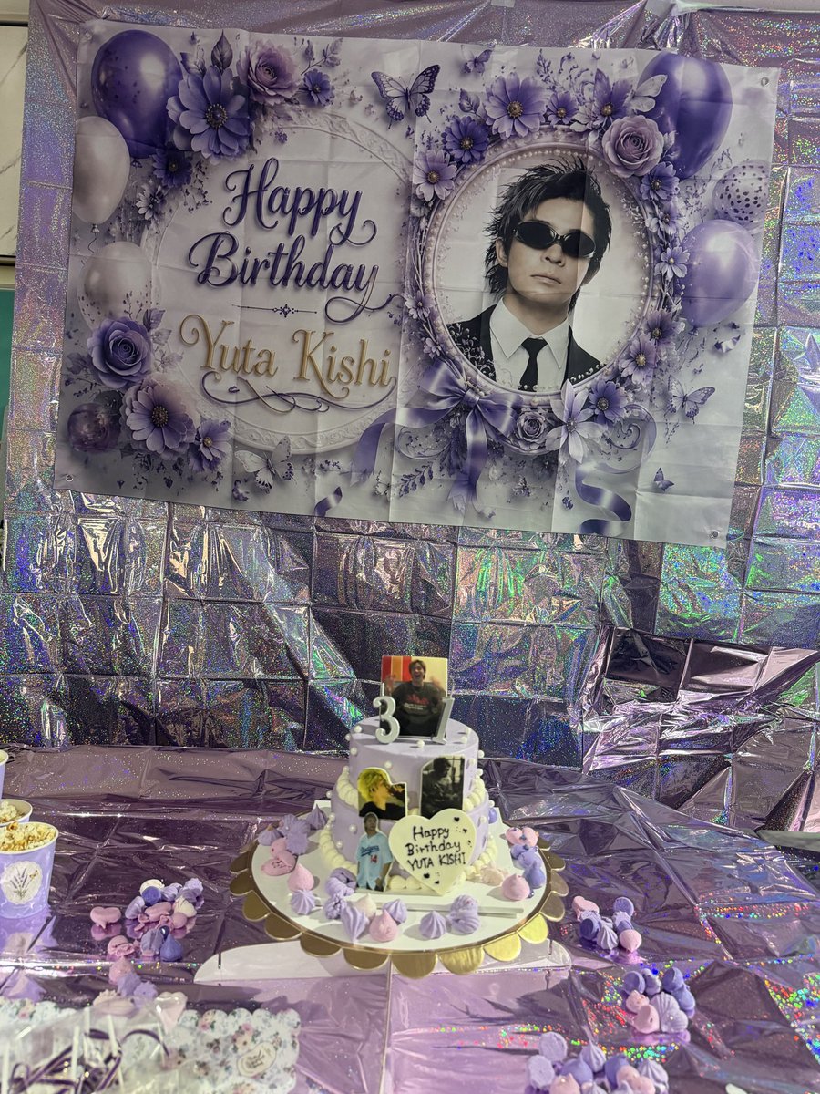 KoTo_ichi_'s tweet photo. お誕生日おめでとうございます💜
いつまでも最高の笑顔でいて下さい！！！
ありがとう💜❤️💙

#岸優太誕生祭2026
#KC_HBDay 
#岸優太BD会inKOBE https://t.co/QPrtcBh3cG