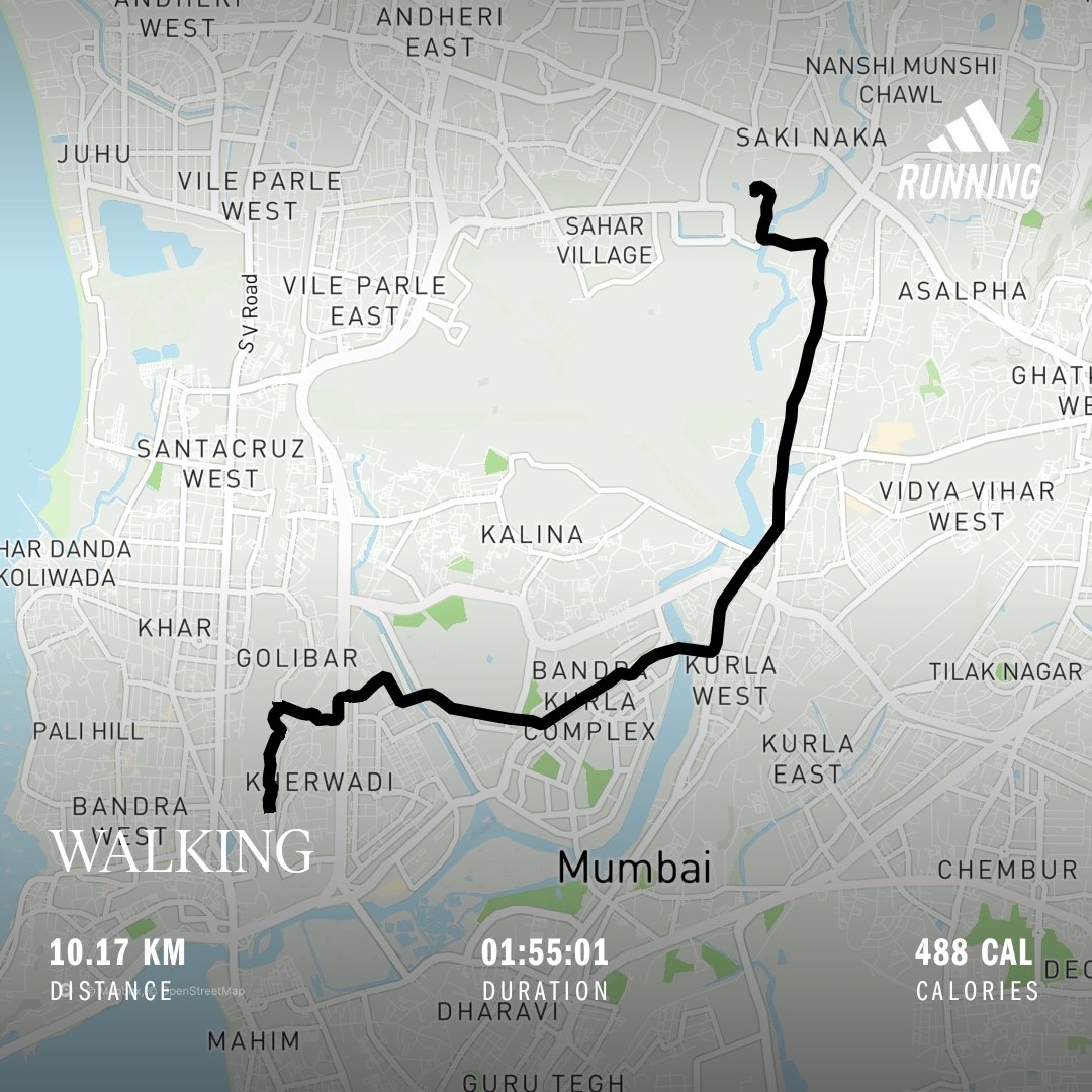 TabishSk21's tweet photo. #Campaign: #124O49_WalkingForACause

Distance Walked on 29-Sep-2026 ==> 10 KMs
Walking since 01-May-2022
Total Distance Walked in 1613 Days ==> 16280 KMs

#WhateverItTakesFromYou
#WalkForACause

Upcoming Campaign: #124O49_WalkingToInfosys_PR

@AIBIreland
#AlliedIrishBank #AIB https://t.co/jk07NjfRj3