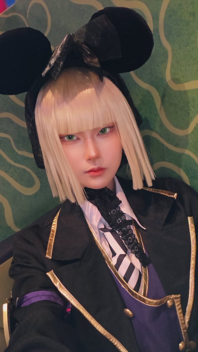shikishina's tweet photo. #Dハロ仮装2026
29日🏰~！！
ポムでいる🤍🖤 https://t.co/8aXMKQyzw9