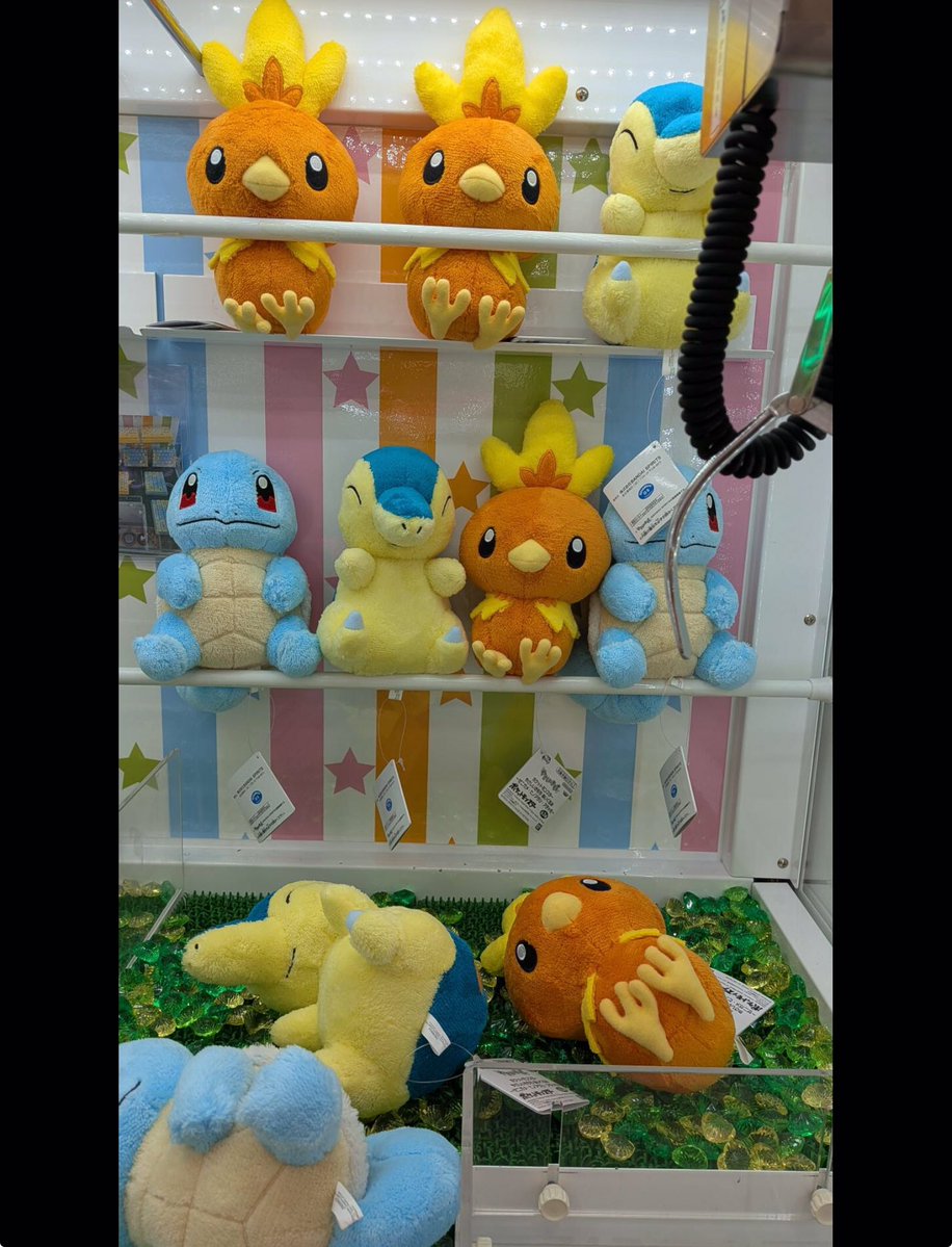 ncp_llokazaki's tweet photo. 『ポケットモンスター』
やさしいきもちぬいぐるみ 
〜ゼニガメ・ヒノアラシ・アチャモ〜

ゼニガメ・ヒノアラシ・アチャモのぬいぐるみが登場🧸✨

📍ニコパ岡崎店でGETしてね🎵

※先週入荷予定の景品となります。入荷が遅延して申し訳ございませんでした。

#プライズ #にこぱ #岡崎 #ポケモン https://t.co/XM2REIrtFs