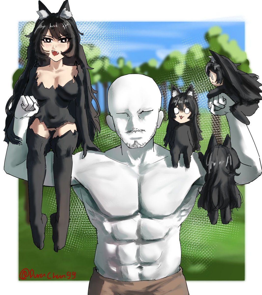 Durachan99's tweet photo. This is how I would imagine them, 
Can't wait till it release #FamilyTime https://t.co/HuU0MuYmjv