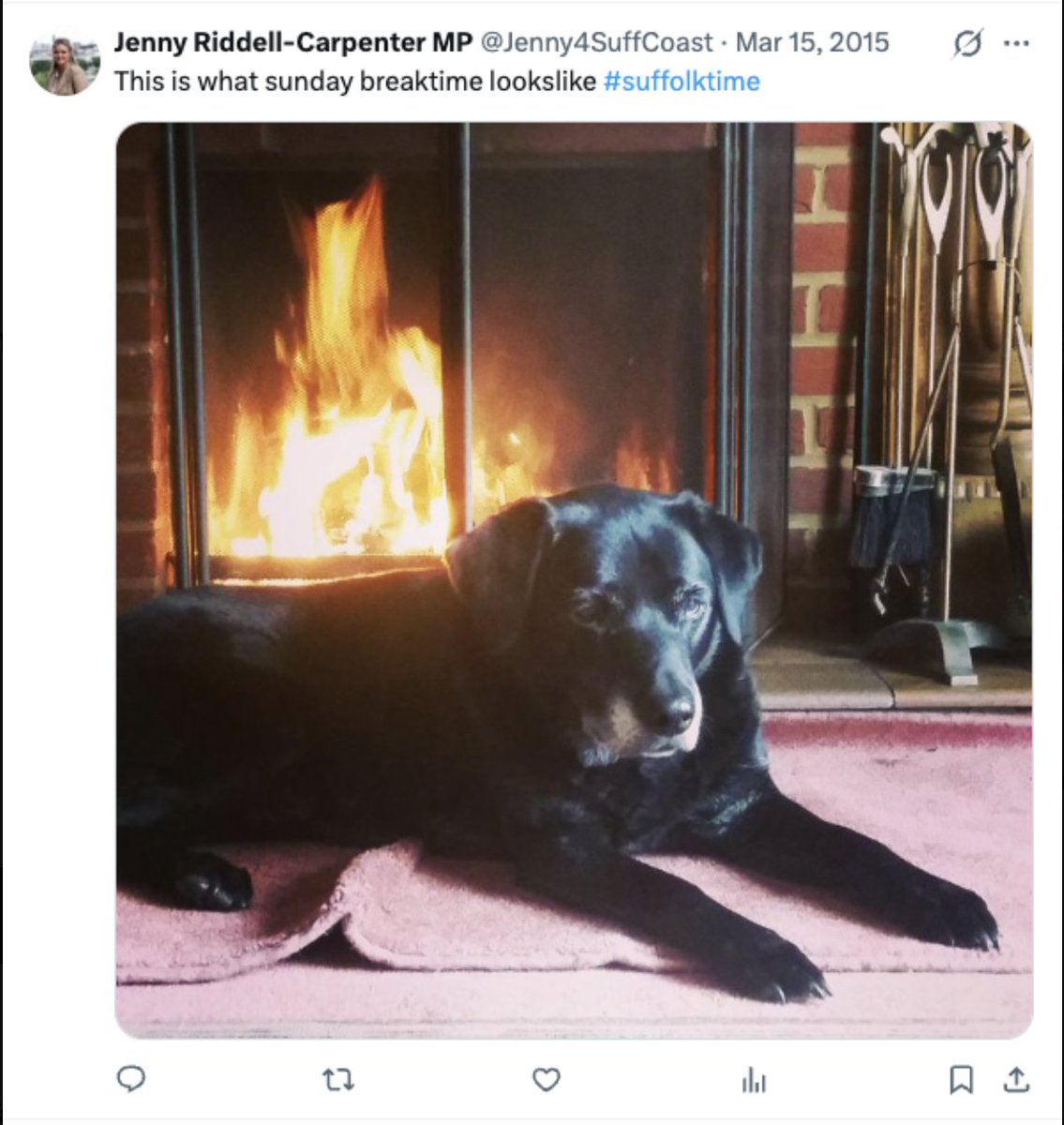 Lord_Talbot64's tweet photo. Jenny Riddell-Carpenter appears to be denying the existence of her own life.
https://t.co/gybakrih8v https://t.co/ErQJ9h4tva