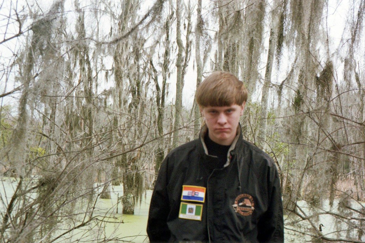 antilove08's tweet photo. I was thinking about who my type is and realized every single guy I've ever found hot looked exactly like Dylann Roof. I'm not even in the TCC what the fuck is this. https://t.co/60ePeLxosL