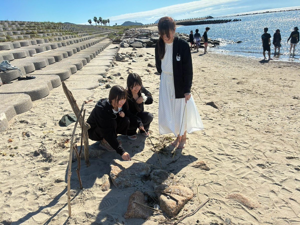 tsukikani's tweet photo. こんにちは！月とカニです🌙🦀

先日9/17,18で休暇村さんで合宿を行いました✨️
1年生から4年生までそろって過ごした2日間！！！

最高の夏休みでした🌞🌴🌺✨ https://t.co/IK9LNxkRqf