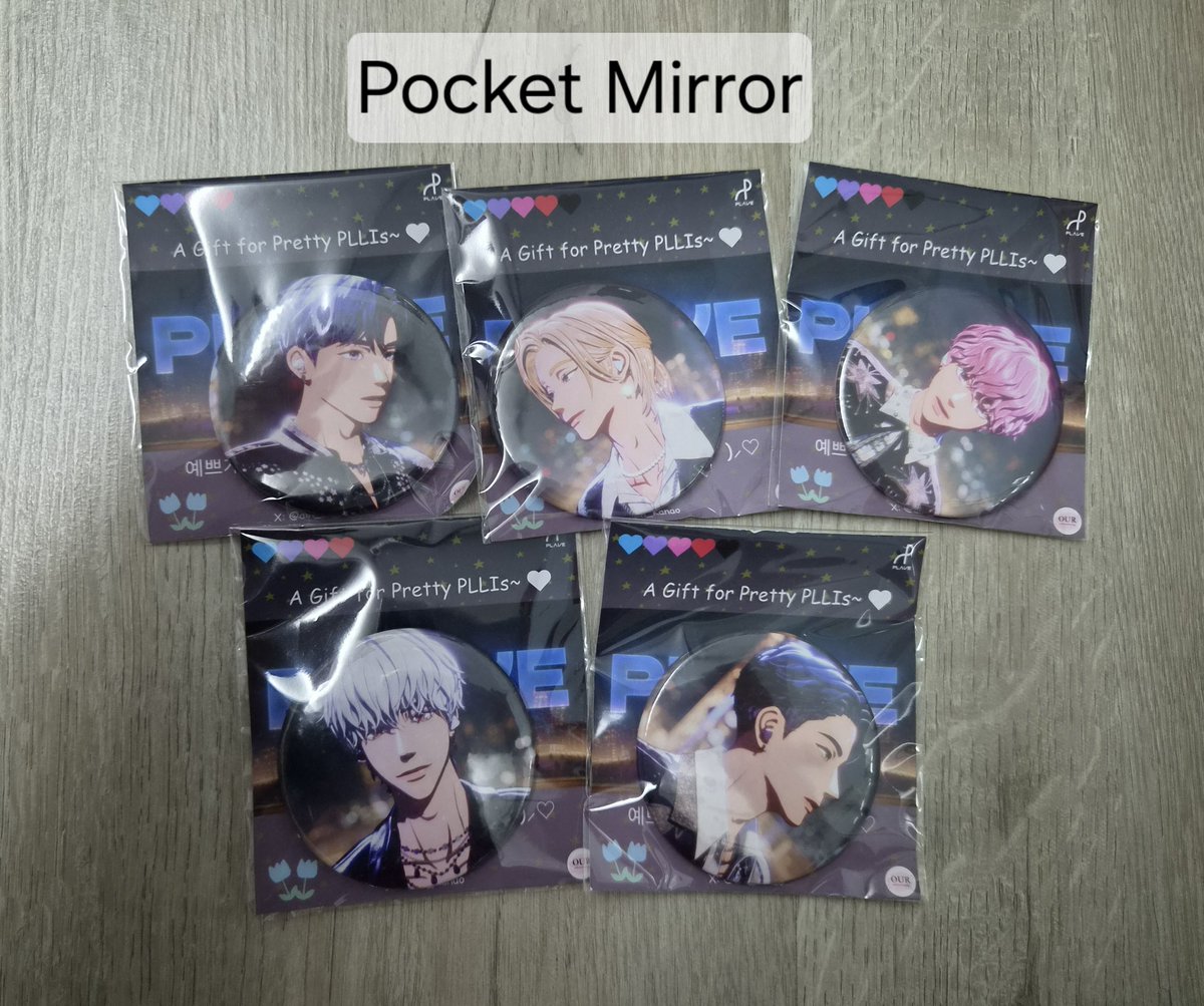 ain_Kanao's tweet photo. Hihi~ I'm finally done preparing my freebies for KIM con in SG (≧∇≦)/

Keychains and pocket mirrors are limited in quantity so you can get them like gacha according to members~ Each person is allow to have two~ 

#PLAVE #플레이브 #KeepItManicSG #KEEP_IT_MANIC_in_SINGAPORE https://t.co/yHvwiyPgNX
