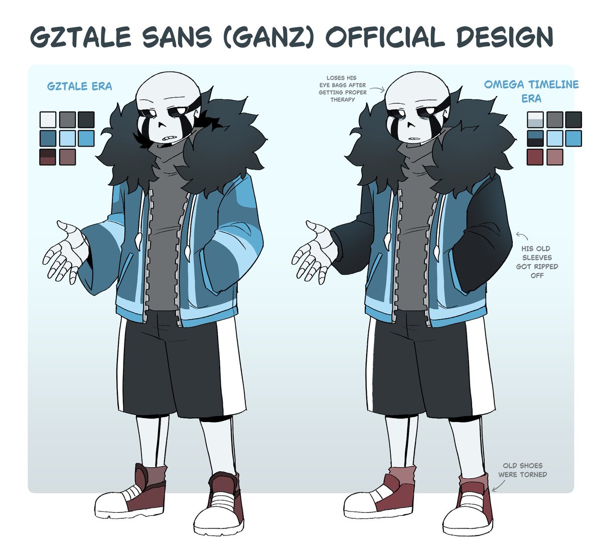 NyriaTamare's tweet photo. GZTALE GANZ OFFICIAL REFERENCE SHEET

#gztale #ganzsans #gzsans https://t.co/wD8GKWQZEv