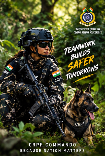 ShankarGau's tweet photo. खामोश कदम, तेज़ नजर और अटूट संकल्प—देश की सुरक्षा के लिए CRPF कमांडो हमेशा अग्रिम पंक्ति में। 🇮🇳🫡
#CRPF #WorldHeartDay  श्री राम https://t.co/aXZZvZFcD5