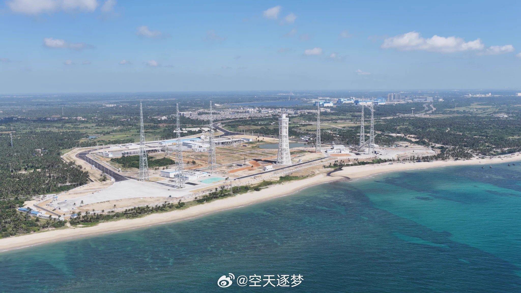 Hainan Commercial Launch Site just announced the completion of Phase II ...