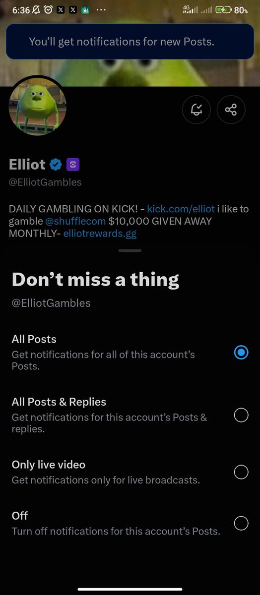 Dboizlost's tweet photo. @ElliotGambles Thank you 🙏 

Shuffle 🆔: LostBoyxxii https://t.co/b18V65M3tX