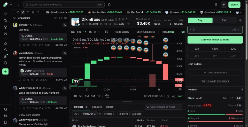PK_Toezty's tweet photo. @DeFiTracer Anyone still digging early Solana memecoins? $DikinBaus is on my list tonight—just a watchlist idea, not a call. CA: FTaxDa9jgMfGaksu5zwJ9yvEyqMpirBH9Rfbukofpump URL: https://t.co/imGqSb8ddb DYOR; no guaranteed gains, no fake hype. https://t.co/bH3e8froe3