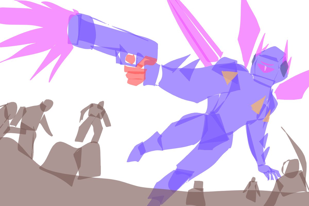 Sinsgryphon's tweet photo. Is anyone able to draw ultrakill ocs?? 

I have this sketches with a lasso tool I was doing but I can't bring myself to finish them

I can offer characters in return from this folder and Toyhouse codes!!
https://t.co/kZ5bBHJh6e https://t.co/FSDlt7qIRq