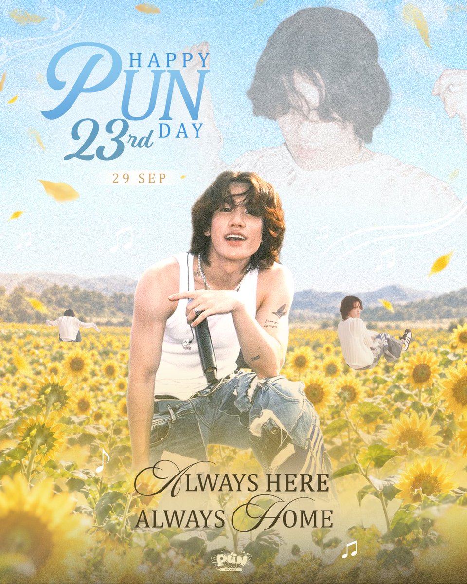 punhomeproject's tweet photo. 🎂 HAPPY PUN DAY! 𐙚 ˚🌻 ♪

ขอให้ 23 เป็นปีที่ปันมีความสุข ได้ทำเพลงที่รักและได้เห็นทุกสิ่งที่ปันฝันเป็นจริงนะ𓂃♪

ขอบคุณทุกบทเพลงของปันที่อยู่กับพวกเรามาตลอดและขอบคุณปันที่ทำให้คำว่า ALWAYS มีความหมายในทุก ๆ วัน 𐙚

always here, always home. 𓂃 ꕤ ♡

#HBD23rdPun #PUN https://t.co/OQgn7Hi9yt