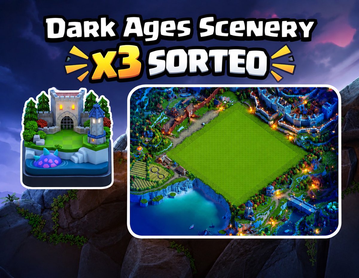 DANNY_C0C's tweet photo. 🎁 SORTEO 🎁

🥳 x3 PAISAJE MEDIEVAL 🥳

✅Seguir:
@DANNY_C0C 
https://t.co/rFETr9fAWn

🔄RT + LIKE 🔥
🫂Mencionar a dos amig@s

🍀 Los ganadores se darán a conocer el  Jueves 1 de octubre, Mucha Suerte 🍀 https://t.co/UwVCXTWZGD