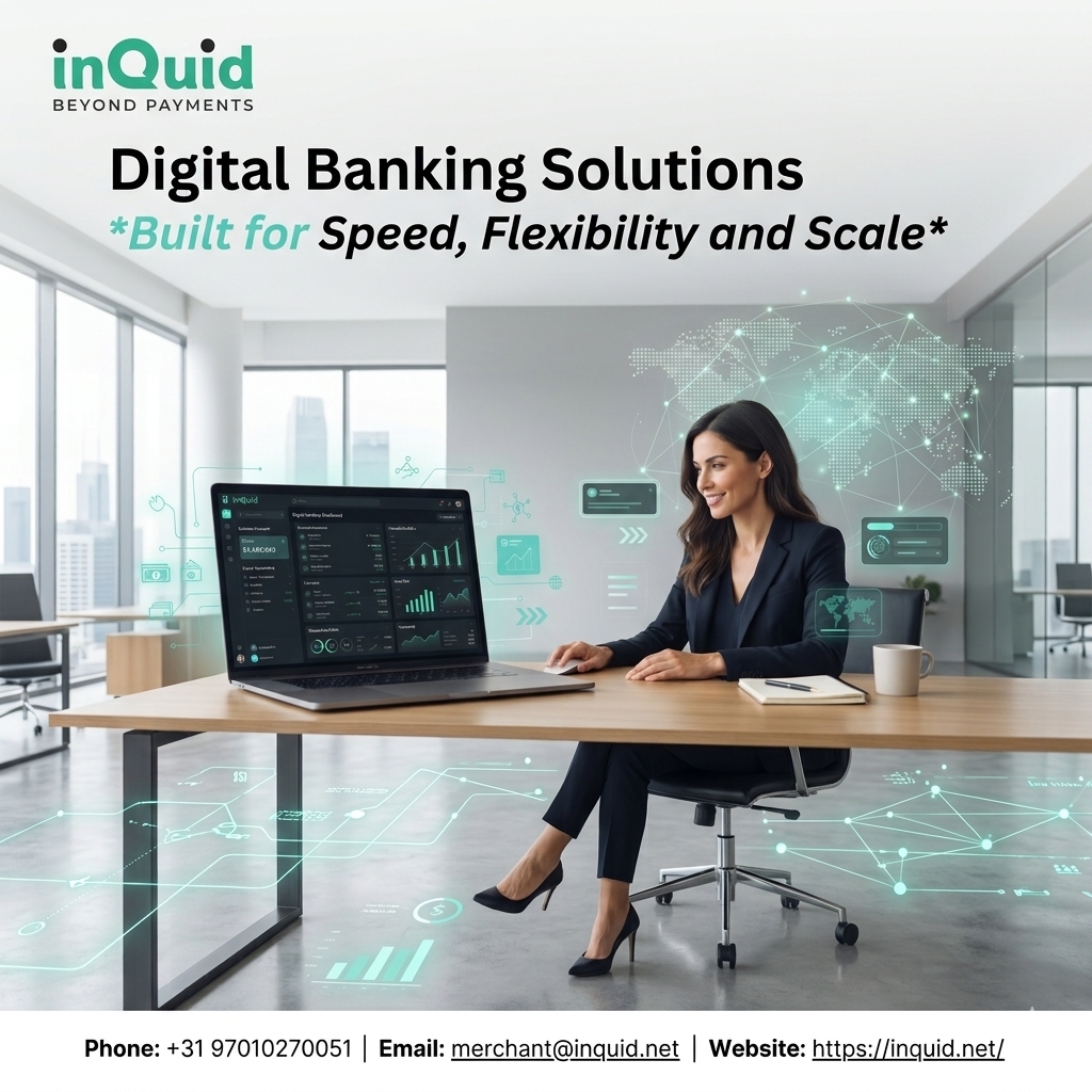 Inquid_Info's tweet photo. Modern businesses need flexible banking infrastructure. Digital banking solutions can support faster transactions, streamlined financial operations, and scalable growth.

#DigitalBanking #FinTech #BusinessBanking #DigitalFinance #PaymentSolutions https://t.co/kYhBzQ4sdU