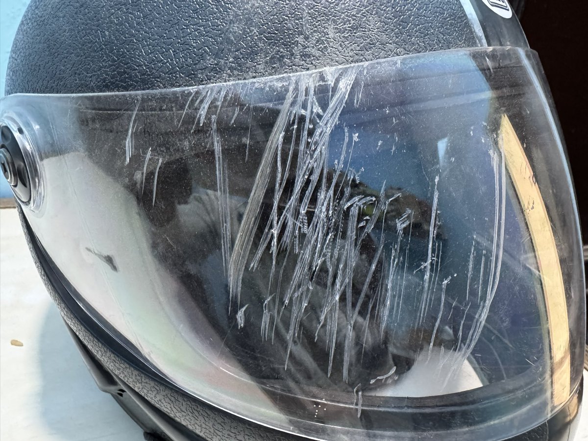 GemsOfRailway's tweet photo. Today could have been my last tweet if I hadn’t been wearing a helmet.

I was riding at around 50 km/h when a 60+ year-old man suddenly turned his bike without giving any indicator. I braked hard to avoid him, but my bike slipped on the loose gravel and I crashed.

Thankfully, I escaped with injuries, but this made me realise how one careless move on the road can change someone’s life forever.

And just imagine—if my bike had hit him and he had died, I could have spent years running around courts for something that wasn’t even my fault.

Please wear a helmet. One small decision can save your life.