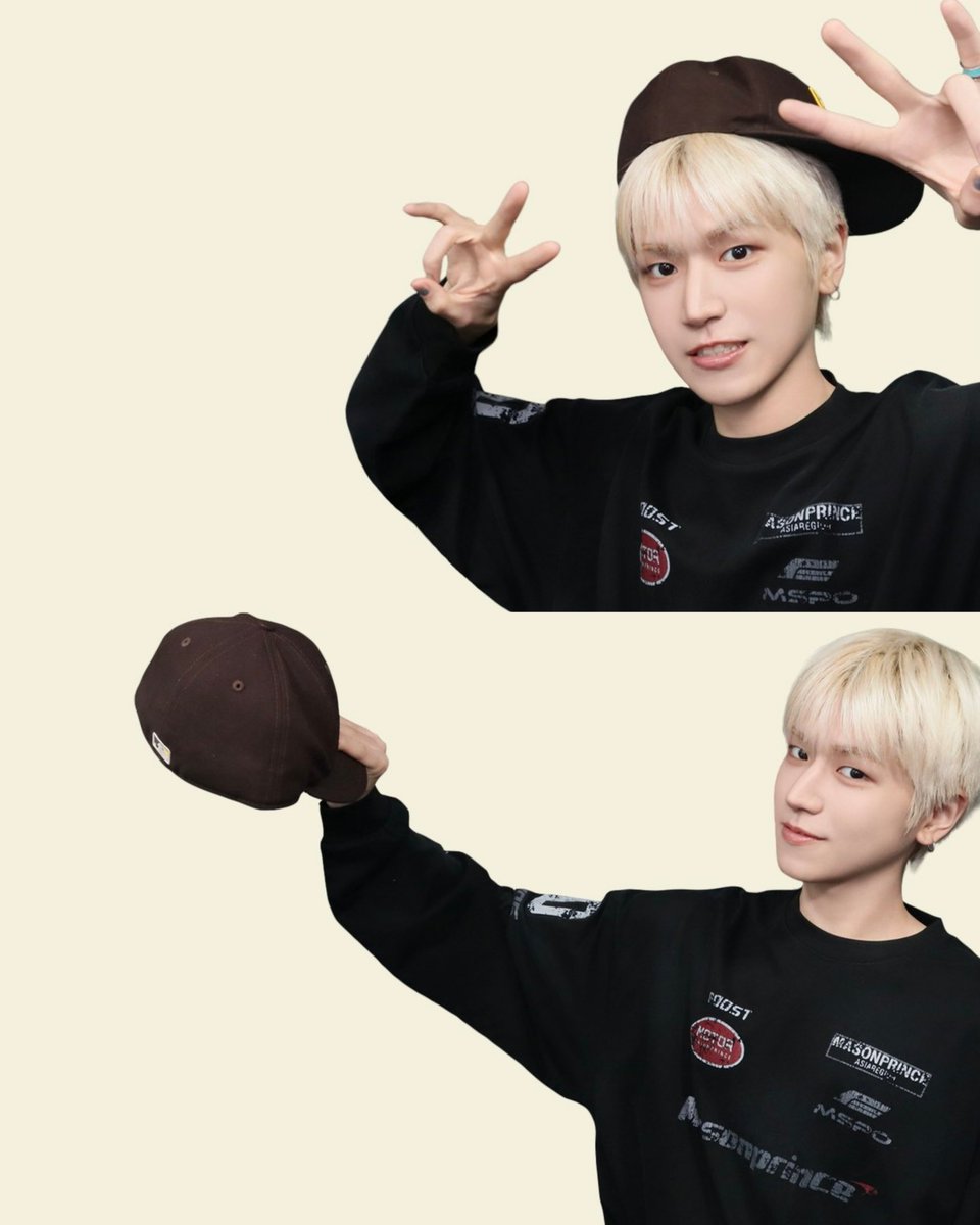 O_orioO's tweet photo. 아 본인 모자 씌워주는 거 참 조으네 https://t.co/02jv4GsXR2