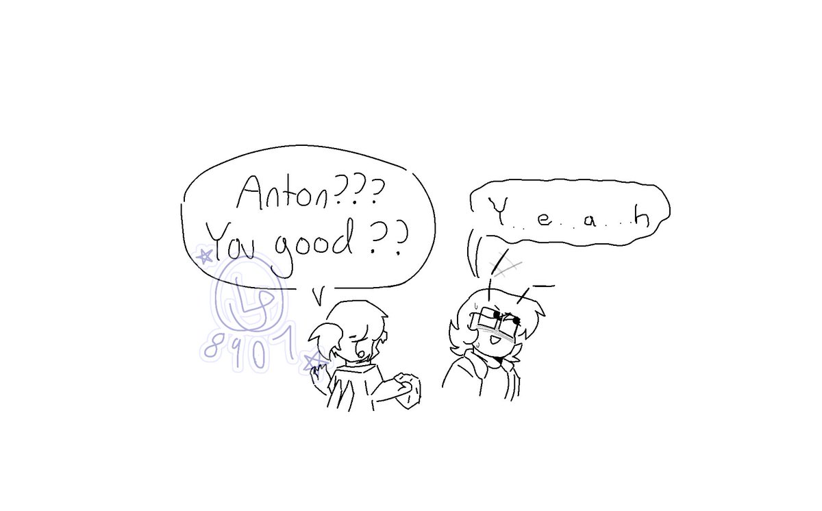 liljavina8907's tweet photo. I think he likes his hair up (doodle practice numba 2) #FUNHOUSE #funhousefanart #manton https://t.co/lhtilaxwlw