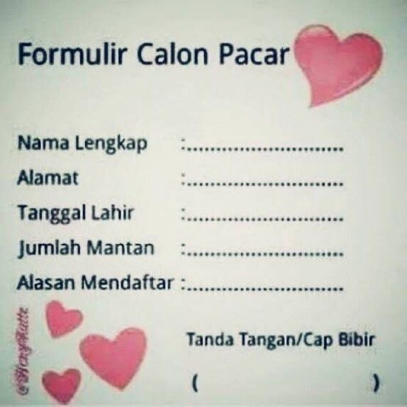 Hacjiware's tweet photo. @asoyijo Ehh ini aku ada formulir wajib isi 🫪😍 https://t.co/sUAReVRJQ1