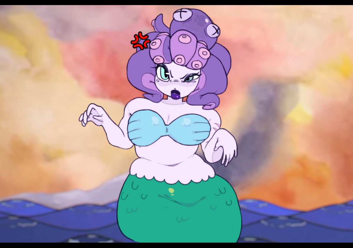 GalanthusHyp's tweet photo. Calamaria #cuphead https://t.co/rDb2xoJpib