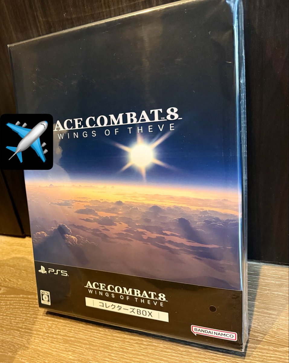 tjpwjamptnejx's tweet photo. ACECOMBAT8コレクターズBOX普通に売ってた✈️
#新作
#acecombatedit
#NAgames
No.241 https://t.co/TmwizCBJMP