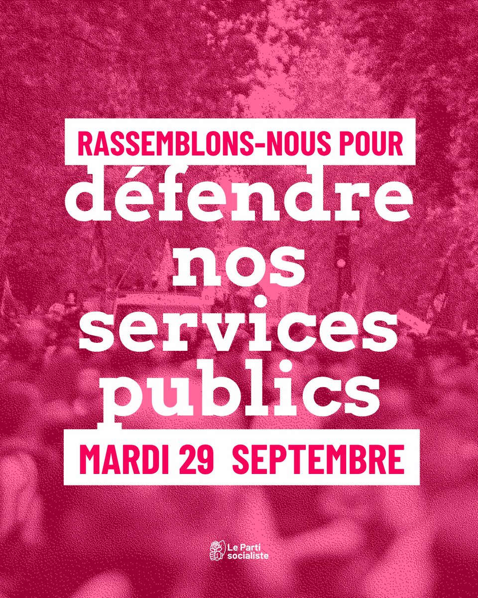 partisocialiste's tweet photo. ✊ Aux côtés de l’intersyndicale, mobilisons-nous partout en France aujourd’hui pour défendre les services publics, les salaires et le pouvoir d’achat ! https://t.co/KLI5iGuE61