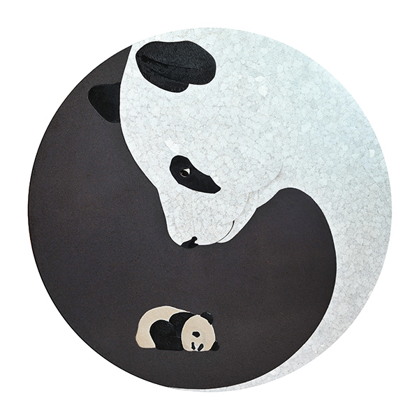 JCFC_Museum's tweet photo. 『現代中国漆画展～わちゃわちゃ！パンダワールド～』

10月10日㊏～11月8日㊐
東京・飯田橋 【入館無料】

パンダをモチーフとした漆画作品13点をご紹介します。
個性豊かなパンダたちが織りなす「わちゃわちゃ！」な世界を楽しみながら、中国漆芸の伝統技法と現代ならではの表現をご覧いただけます。