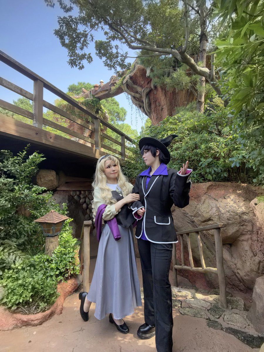 asahina_bq's tweet photo. 森の中で仲良くお喋り𓂃 𓈒𓏸

 #Dハロ仮装2026   #Dハロ仮装 https://t.co/Ds48QX9TyC