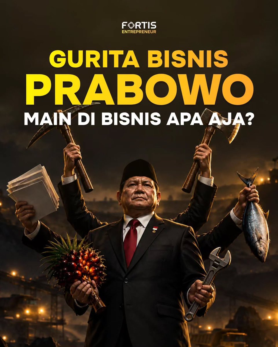 WeKa_Ronin's tweet photo. Bisnisnya tergantung kapan dia bisa berkuasa karena 20 tahun tidak berkuasa, bisnisnya mati...

Batu Bara dan Tambang :
PT Nusantara Kaltim Coal
PT Nusantara Wahau Coal
PT Erabara Persada Nusantara
PT Nusantara Energindo Coal

Hutan Tanaman Industri dan Kertas
PT Kertas Nusantara sebelumnya Kiani Kertas
PT Tanjung Redeb Hutani
PT Tusam Hutani Lestari
PT Kiani Hutani Lestari
PT Belantara Pusaka

SAWIT dan Perikanan
PT Tidar Kerinci Agung
PT Jaladri Swadesi Nusantara