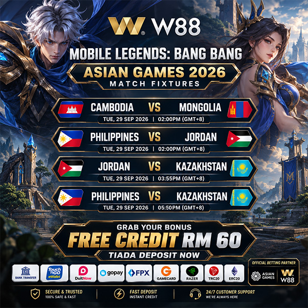 w88horseh's tweet photo. 📣 HOTTEST ESPORTS MATCHES HARI NI BOSS
🪙 Make This PAYDAY Season More Exciting with Bonus RM 98
👉 https://t.co/1bzrz30pWr

#W88 #W88malaysia #malaysia #ESports #Dota2 #MobileLegends #Valorant #ArenaofValor #CounterStrike #CS2  #MenangBesar #BolehMenang #BetSikit #Payday https://t.co/ARwAcg7hsY