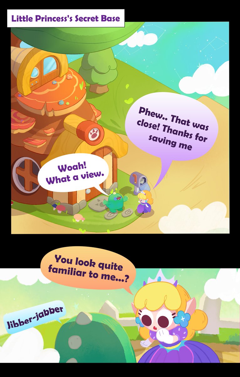 Puffverse's tweet photo. #PuffStory Ep.3

It seems the Princess refused to bow to destiny &amp; the mysterious egg rose just in time to shield her from danger 🥚

How did the Princess &amp; Patty become bound by adventure?
Are they truly safe?
What awaits them now?

The plot thickens w/ more to be broken open... https://t.co/iD68XvgOjL