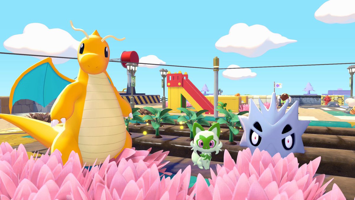 sumimo_free's tweet photo. ポケモンは戦うだけじゃない
アニメの中のように
普段暮らしてるポケモンの姿が見れるのが
楽しすぎて楽しすぎて、、、

#Switch2 #ぽこポケ #ぽこあポケモン https://t.co/m54LvtSvay