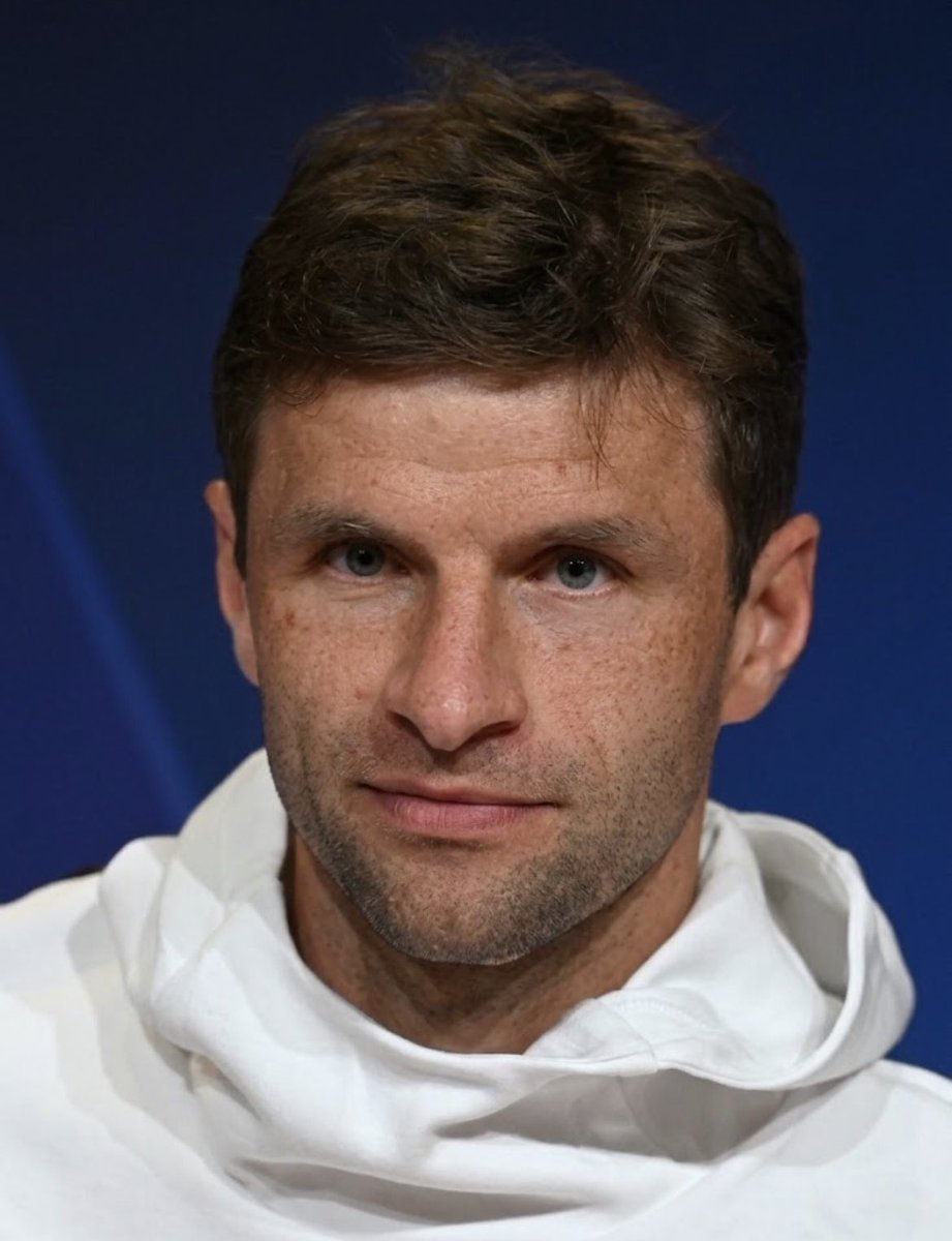 utdshows's tweet photo. 🚨🎙️ Thomas Müller on Michael Olise and the Ballon d’Or:

🗣️ “The reason Michael Olise isn’t being mentioned enough among the Ballon d’Or contenders is probably because he doesn’t play in La Liga or the Premier League.

Look at what this guy has done since the start of last season.

36 goals. 38 assists. 74 goal contributions. And he has done it without scoring a single penalty.

He has also won three trophies during that period, so it’s not like these numbers have come without team success.

And tonight, he comes off the bench and scores the winning goal against Belgium for France. Another big international moment.

Sometimes I think if he was doing the exact same numbers in England or Spain, we would be hearing his name every single day.

But because he’s doing it in Germany, people are still sleeping on him.

That’s crazy to me.” 😔❤️‍🩹