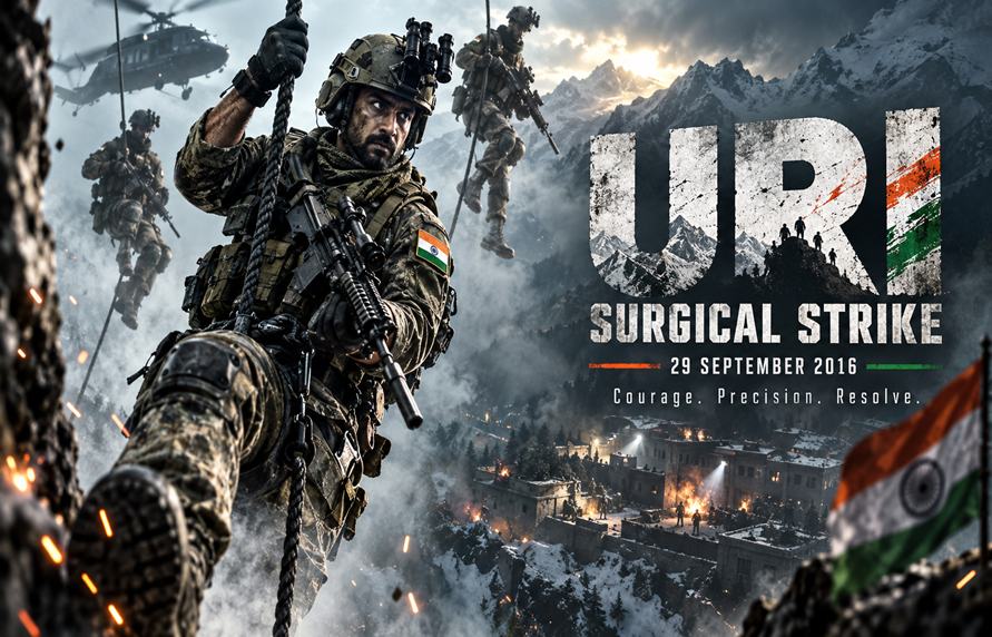 PoojaYadavZ's tweet photo. The 2016 Surgical Strike saw Indian Army special forces conduct a cross-LoC operation targeting terror launch pads following the Uri terror attack. 🇮🇳

#UriSurgicalStrike #SurgicalStrike https://t.co/wkp7DjgXfW