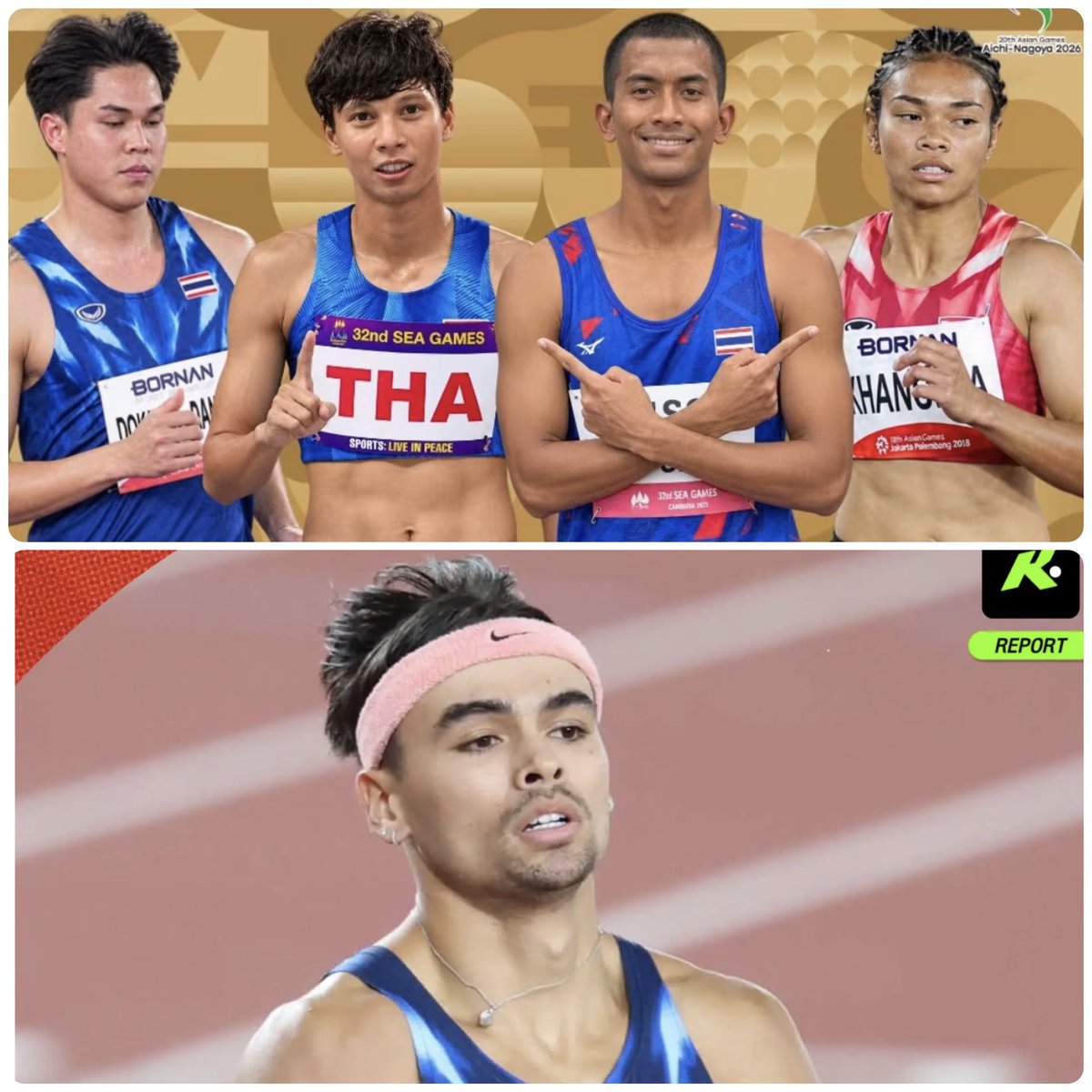 mini_giant_kyum's tweet photo. วันนี้จอชชัวมีแข่งวิ่ง 4x400 เมตรชายช่วงหัวค่ำ
และมีแข่ง 4x100 เมตรผสม รอบชิงทั้งคู่
ขอให้ติดเหรียญกลับมาทีเถอะ แอบใจหายจะจบกรีฑาแล้ว แหกปากเชียร์มาทุกวัน 🥇🥈🥉

#เอเชียนเกมส์ #เอเชียนเกมส์2026 https://t.co/ys4enfAhoL