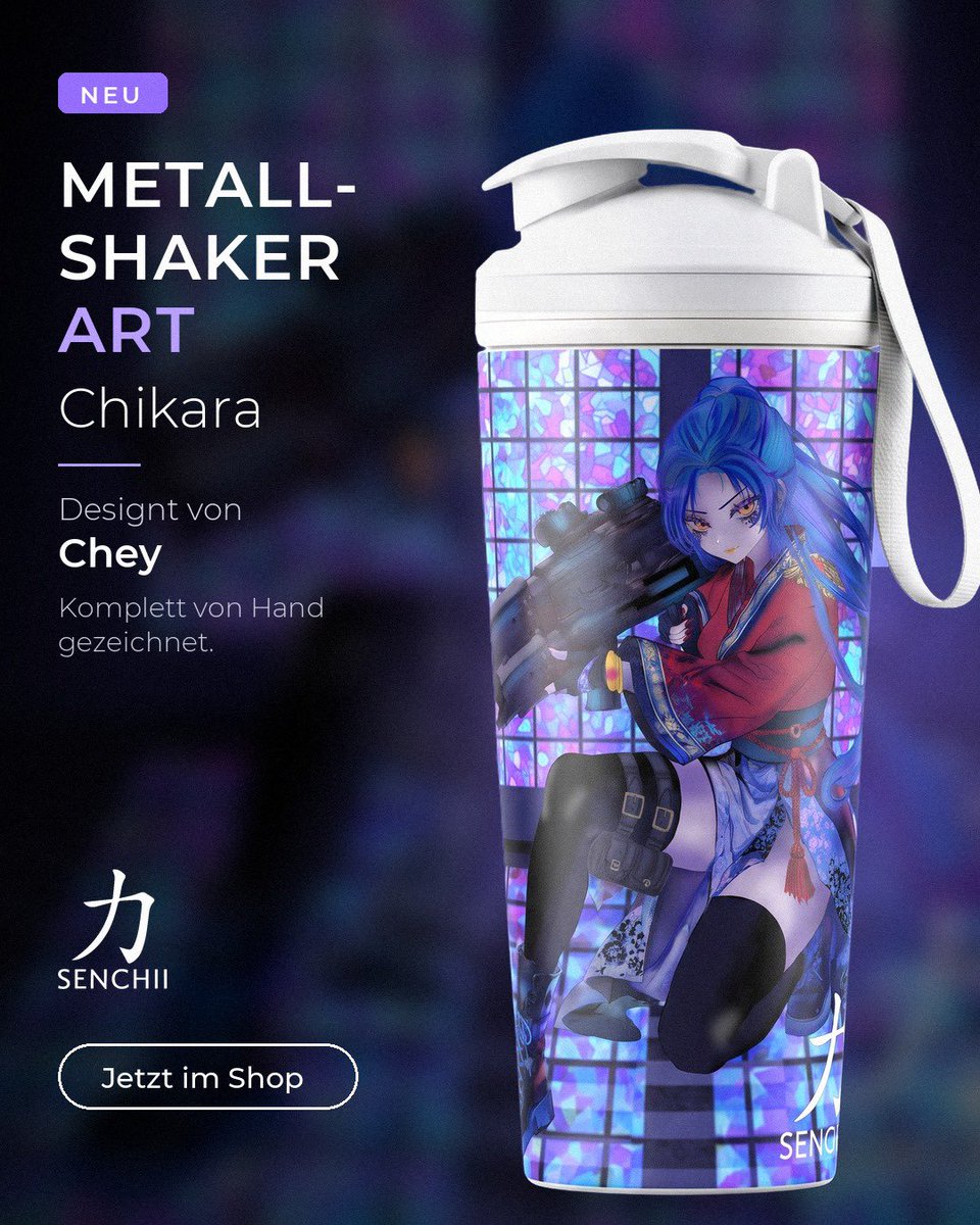 team_mind_x's tweet photo. 🔥 NEW AT SENCHII!

Meet the new Chikara Metal Shaker – featuring a unique anime design, hand-drawn by Chey! 💜

🛒 Get yours now and use code MIND20 for 20% OFF!

@SenChiiPerform 

#TeamMind #MindOnTop https://t.co/iahZmVkHEs