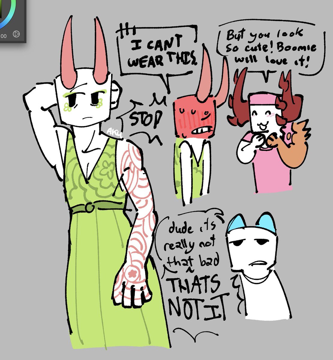 akusinsane's tweet photo. shes going on a date https://t.co/jeW2bScta3