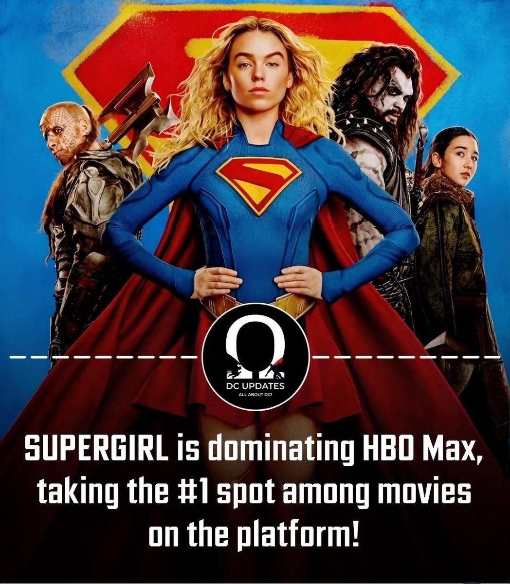 pranil_deshmukh's tweet photo. @KishanNavadiya4 Doesnt matter. Supergirl dominated on HBO Max 😎  Insane craze of 🔫 's dcu that Marvel can never match https://t.co/PEQE9pzeax