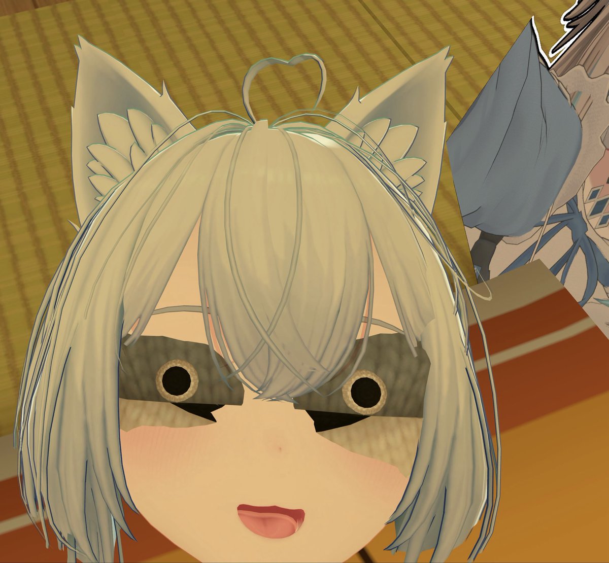 asanagi0316's tweet photo. 週末に寝落ちした時に顔で遊ばれてたのさっき知ったわ。
まぁーーー……可愛いか、うん… https://t.co/PZn9IxL4XW