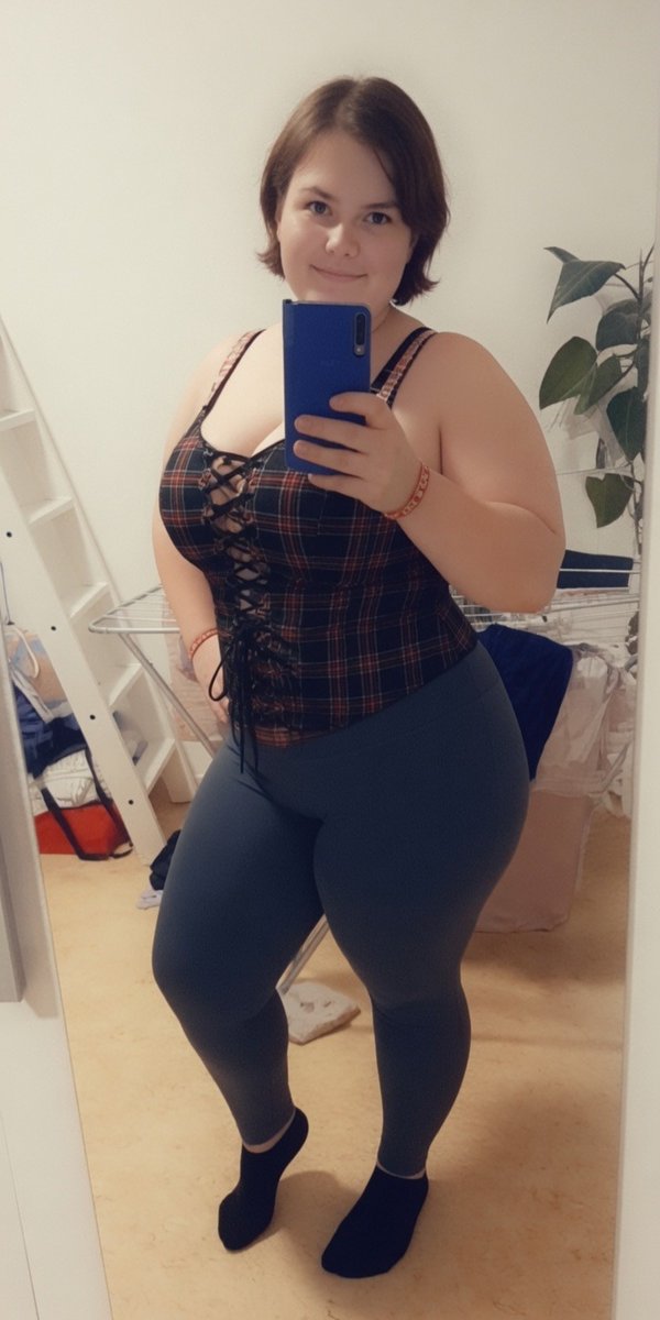 lauragaminggirl's tweet photo. Guten Morgen von eurer curvy Gamerin 🫶

Heute mal wieder ein bisschen Mut gehabt :3 

Wie gefällt euch mein Outfit :3    

Das Lächeln ist echt – und das fühlt sich verdammt gut an 😍 https://t.co/6fK4nRJ632
