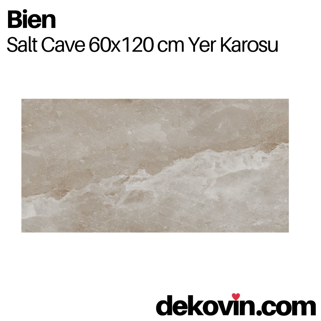 dekovincom's tweet photo. Stoklarımızda mevcut Bien Salt Cave Taupe Yer Karosu, mat yüzeyli 60x120 cm boyutu ile uygulamada avantaj sağlarken ofis,otel,restoran,konut tasarımlarınızda kullanabileceğiniz şık ve bütçenize uygun bir karo.

#dekovin #dekovincom #bienseramik #matyerkarosu #60x120yerkarosu https://t.co/X0ltH8iYCC