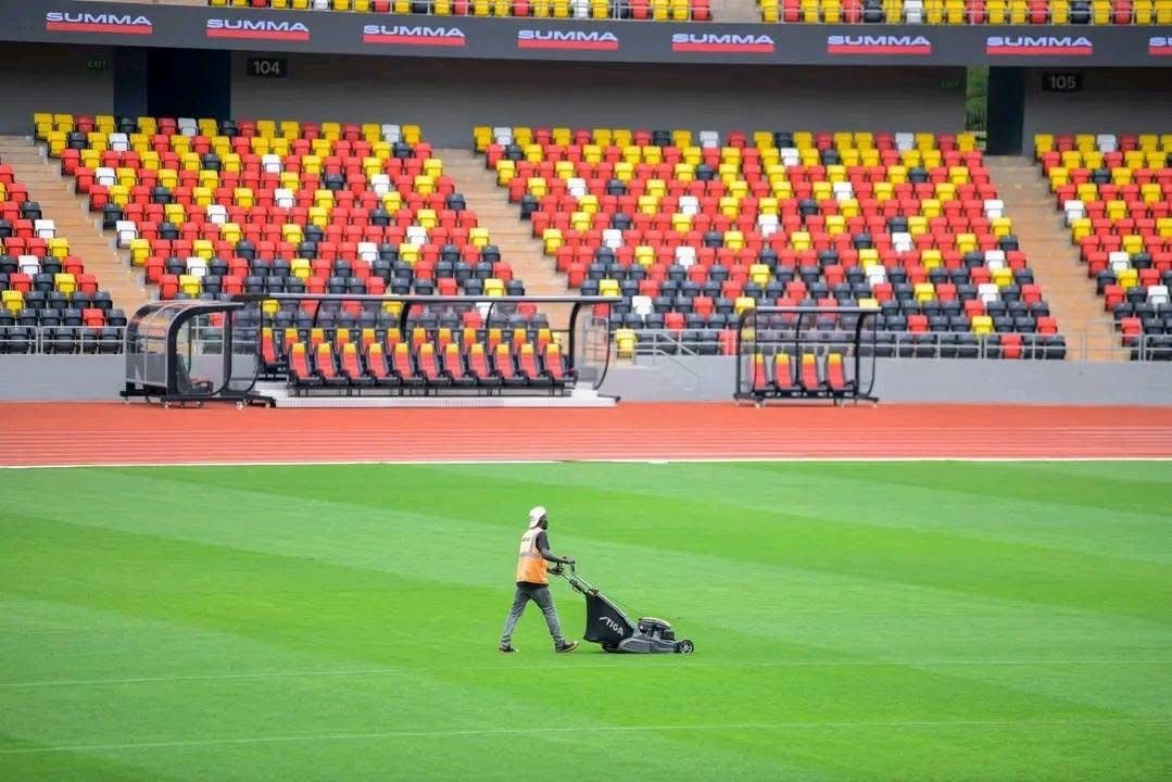 MickyJnr__'s tweet photo. 🇺🇬 HISTORY IN HOIMA! 🏟️

Uganda Cranes will play their first-ever competitive match at the Hoima City Stadium today, when they host Libya 🇱🇾 in the 2027 AFCON qualifiers.

A special day for Uganda football. ✨

#AFCONwithMicky #AFCON2027 #UgandaCranes #AfricanFootball https://t.co/hZl9HpkjMZ