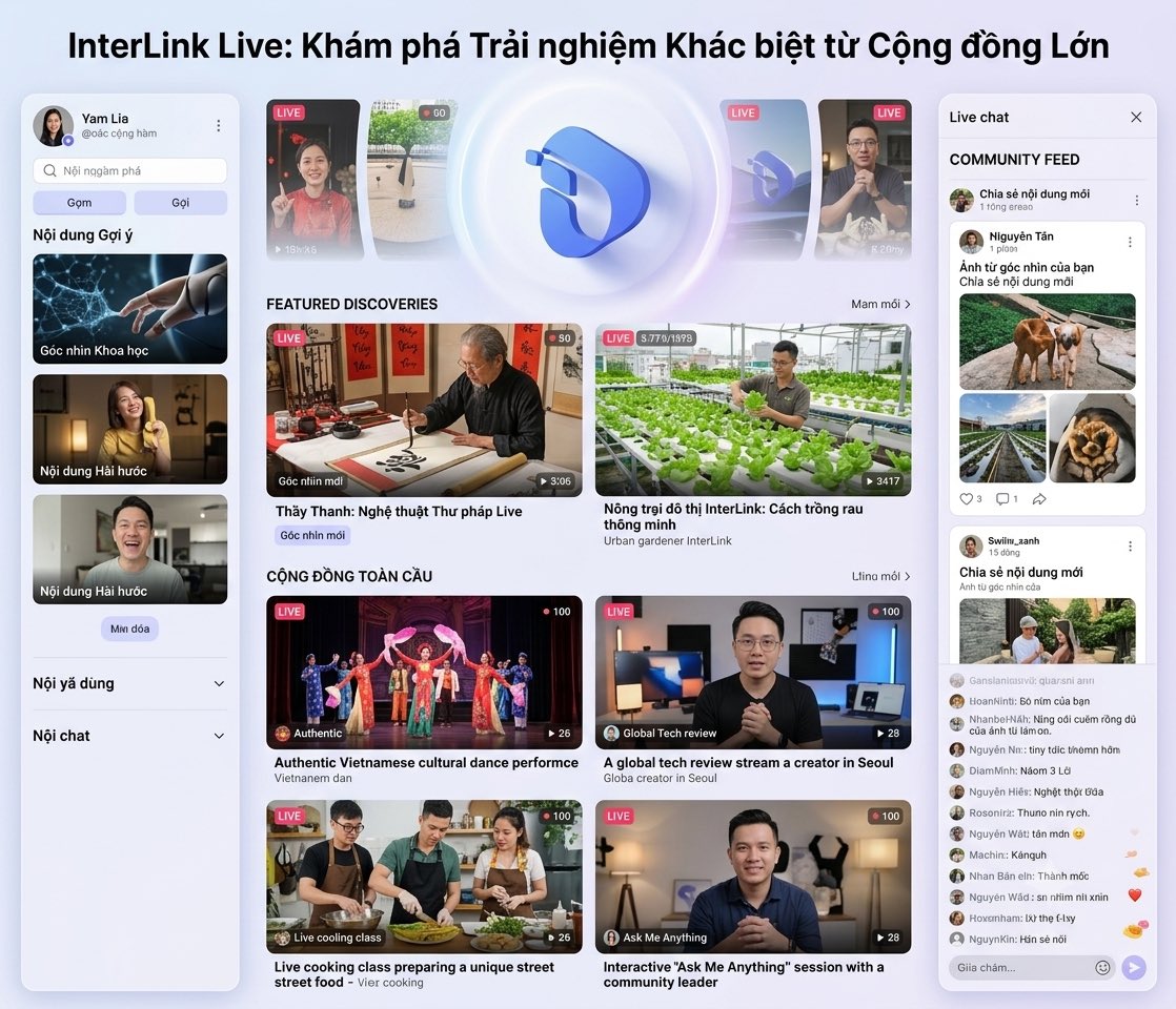 dieuhue658's tweet photo. Tôi nghĩ InterLink Live mang đến trải nghiệm khác biệt. 
Mong được khám phá những nội dung và góc nhìn mới từ cộng đồng lớn.
“Bài viết và hình ảnh chỉ mang tính tham khảo, không phải lời khuyên đầu tư.” https://t.co/zT20sMdB0n